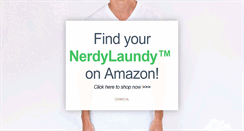 Desktop Screenshot of nerdylaundry.com